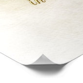 Poster Rêver en blanc (Coin)