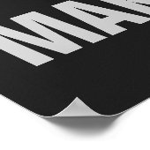 Poster Rêver Grande Croire Qu'Il Fera Se Produire Motivat (Coin)