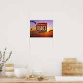 Poster Rêver Gros Et Oser Échouer (Cuisine)