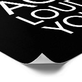 Poster Rêver Plus Gros Que Les Peurs - Gym, Hustle, Succè (Coin)