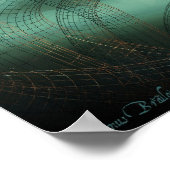 Poster Réverbères Ivres 2 (Coin)