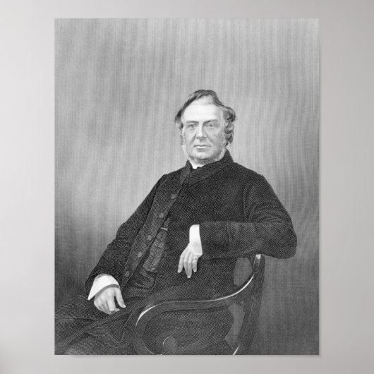 Poster Révérend Hugh Stowell, gravé par D. J. Pound (Devant)