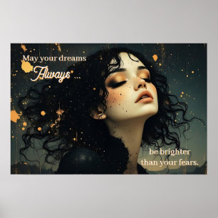 Poster Rêverie céleste / Poussière d'étoiles et Ombres