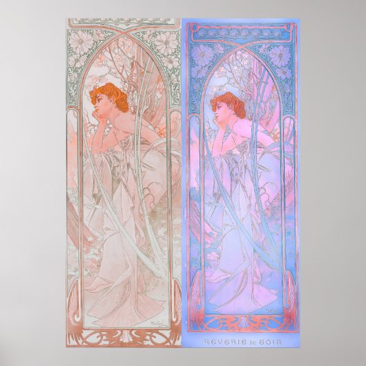 Poster Reverie du Soir (1899) (Devant)