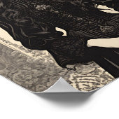 Poster Reverie Gothique La Chanteuse (Coin)