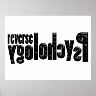 Poster Reverse Psychology