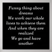 Poster Rêves (Devant)