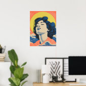 Poster Rêves baisés au soleil (Bureau à domicile)