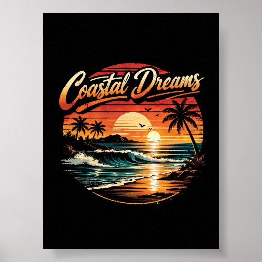 Poster Rêves Côtiers (Devant)