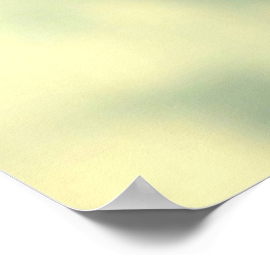 Poster Rêves de Chat Spatial sur Lune Champignon (Coin)