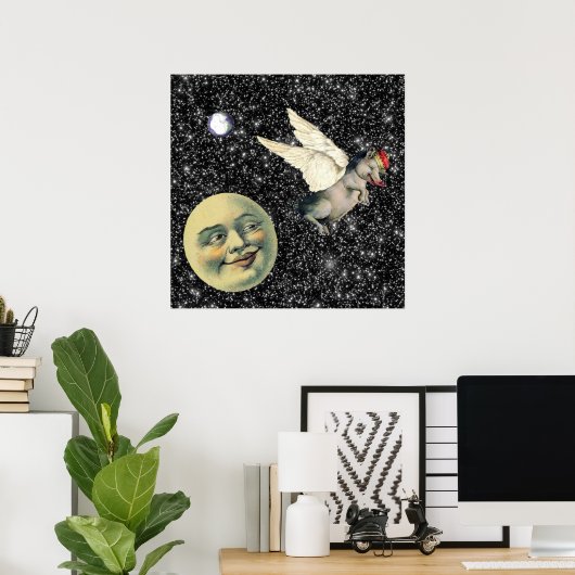 Poster Rêves de cochon (Bureau à domicile)