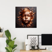 Poster Rêves de cuivre d'innocence (Bureau à domicile)