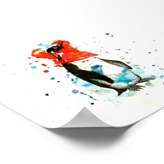 Poster Rêves de pingouins (Coin)