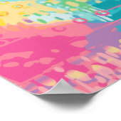 Poster Rêves de piscine à marée tropicale (Coin)