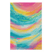 Poster Rêves de piscine à marée tropicale (Devant)