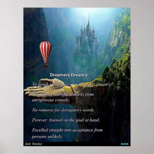 Poster Rêves de rêveurs (Devant)