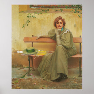 Poster Rêves de Vittorio Matteo Corcos 1896