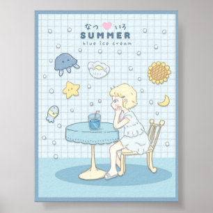 Poster 🌊✩ Rêves d'été en mer ✩🌊 