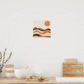 Poster Rêves du désert baisés au soleil (Cuisine)