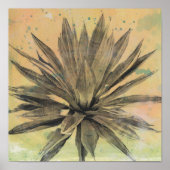 Poster Rêves du désert | Plante vert (Devant)