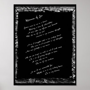 Poster Rêves du péché