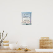 Poster Rêves effrayés Citer (Cuisine)