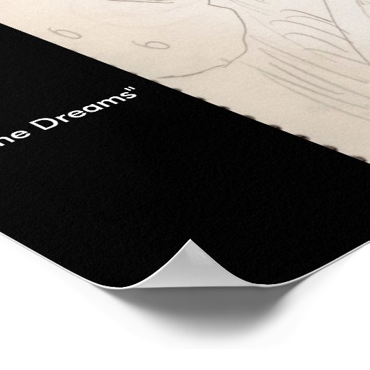 Poster "Rêves fous" (Coin)