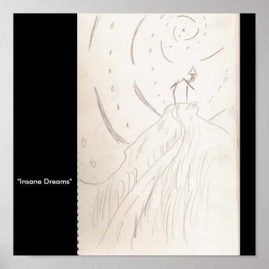 Poster "Rêves fous" (Devant)