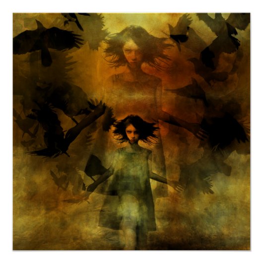 Poster rêves noirs (Devant)