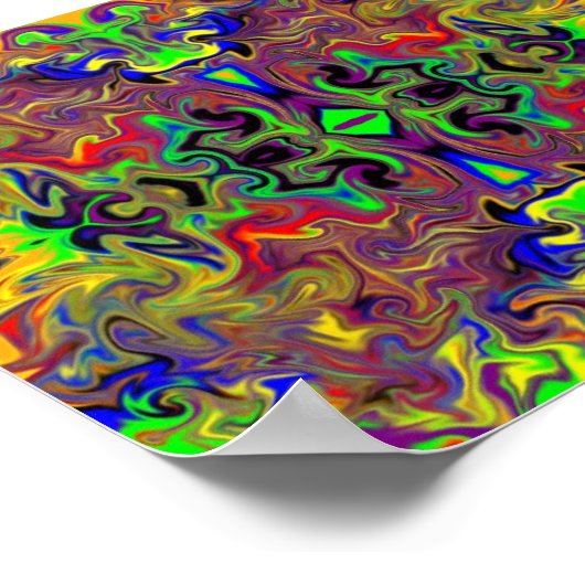 Poster rêves psychédéliques (Coin)