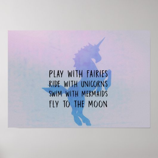 Poster RÊVES SUCRÉS 19 x 13 Imprimer (Devant)