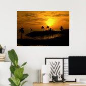 Poster Rêves tropicaux (Bureau à domicile)