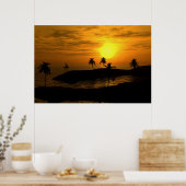 Poster Rêves tropicaux (Cuisine)