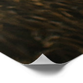 Poster Revêtement de photo de couple élégant et moderne (Coin)