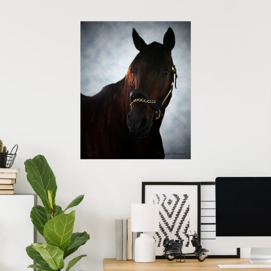 Poster Rêveur occidental (Bureau à domicile)