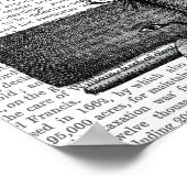 Poster Rêvez comme si vous vivez pour toujours (Coin)