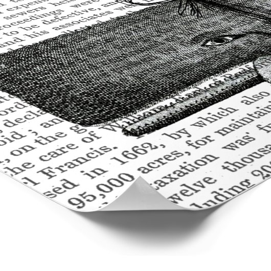 Poster Rêvez comme si vous vivez pour toujours (Coin)