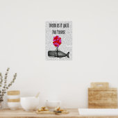 Poster Rêvez comme si vous vivez pour toujours (Cuisine)