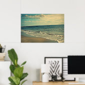 Poster Rêvez comme si vous vivez pour toujours... (Bureau à domicile)