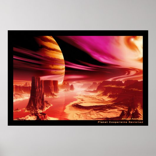 Poster Révision du Cooperwine Planet (Devant)