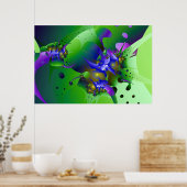 Poster Revisiter Miro (Cuisine)