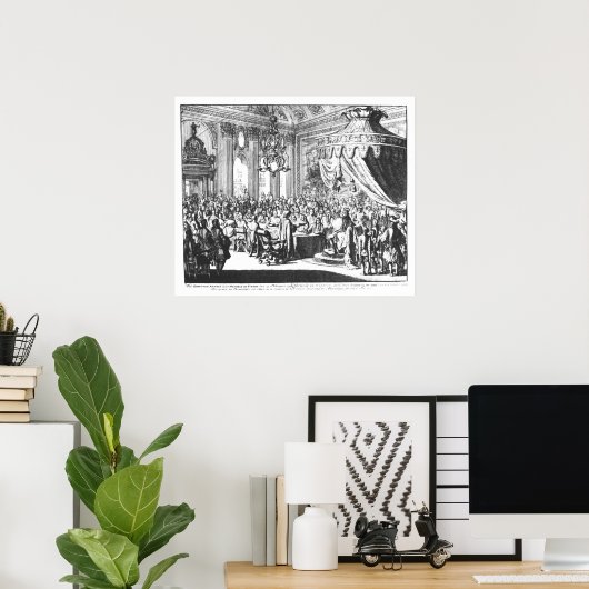 Poster Révocation de l'édit de Nantes (Bureau à domicile)