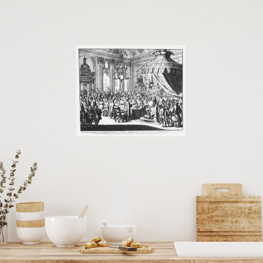 Poster Révocation de l'édit de Nantes (Cuisine)