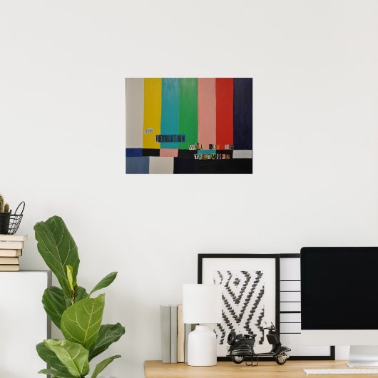 Poster Révolution (Bureau à domicile)