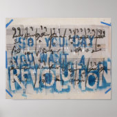 Poster Révolution (Devant)