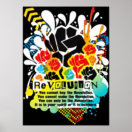 POSTER RÉVOLUTION (Devant)
