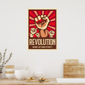 Poster Révolution (Cuisine)