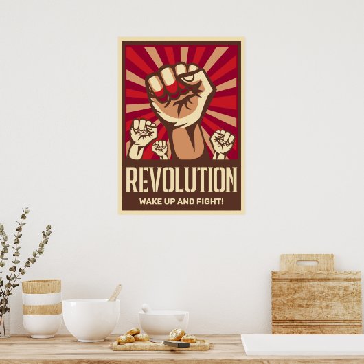 Poster Révolution (Cuisine)