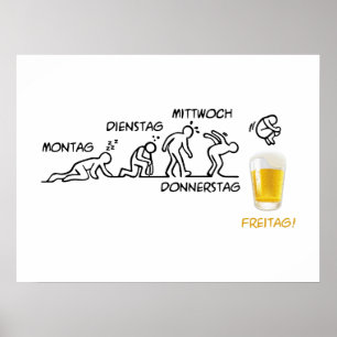 Poster Révolution de la bière