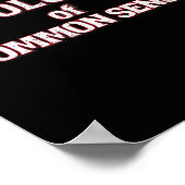 Poster Révolution Du Texte De Bon Sens Trump 45-47 (Coin)